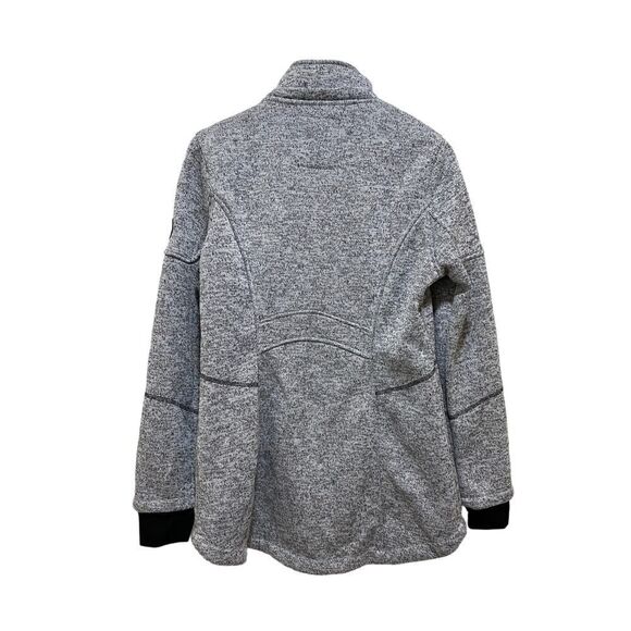 Halifax HFX High Performance Luna Knit Jacket in Heather Gray Women's Size L - Picture 3 of 11